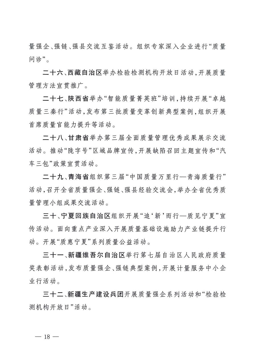 中國(guó)質(zhì)量檢驗(yàn)協(xié)會(huì)關(guān)于轉(zhuǎn)發(fā)《關(guān)于開(kāi)展2025年全國(guó)&ldquo;質(zhì)量月&rdquo;活動(dòng)的通知》的通知(中檢辦發(fā)〔2025〕114號(hào))